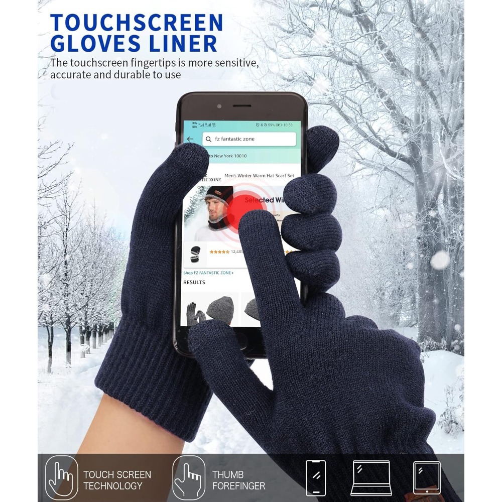 Women's Winter Touchscreen Woo - đánh giá và giá Wool Glove Lined